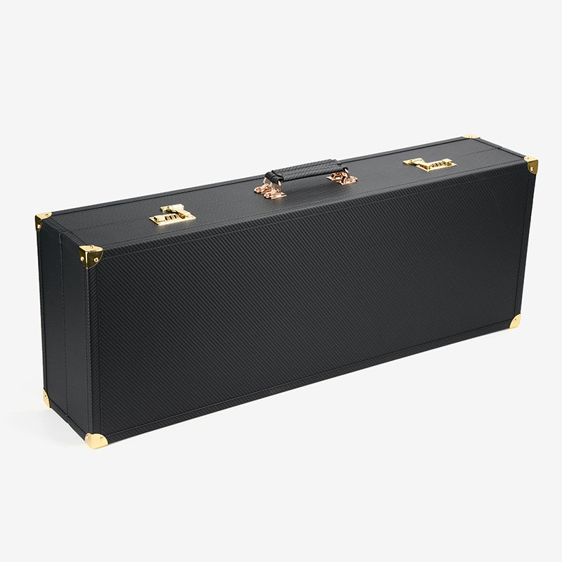Joyce-Black Leather Box Suit