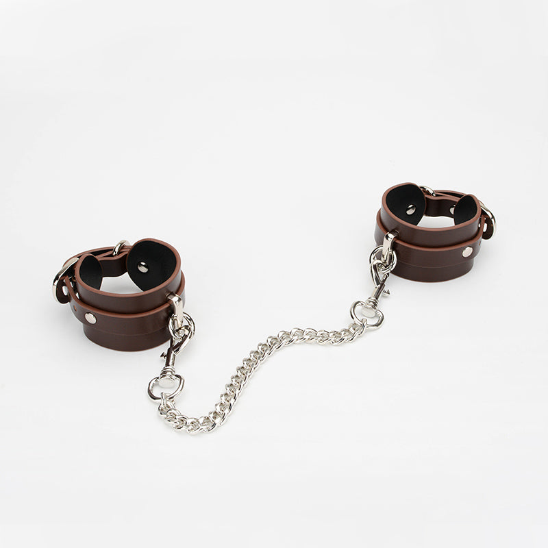 Catwoman Collar Handcuffs Leather Set
