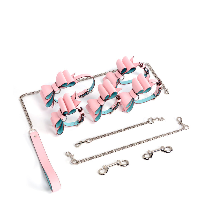 Miss Bowknot Collar Handcuffs Sexy Suit