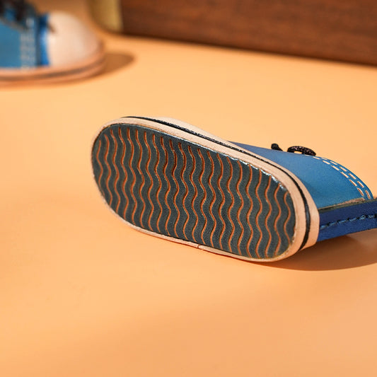 Genuine Leather Cowboy Shoes Keychain/Bag Charm