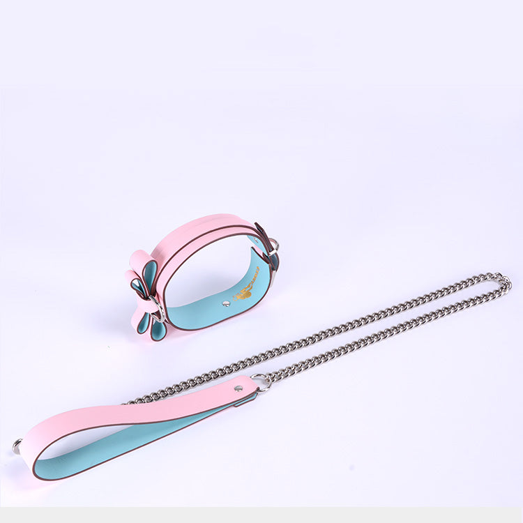 Bowknot Collar Handcuffs Sexy Suit