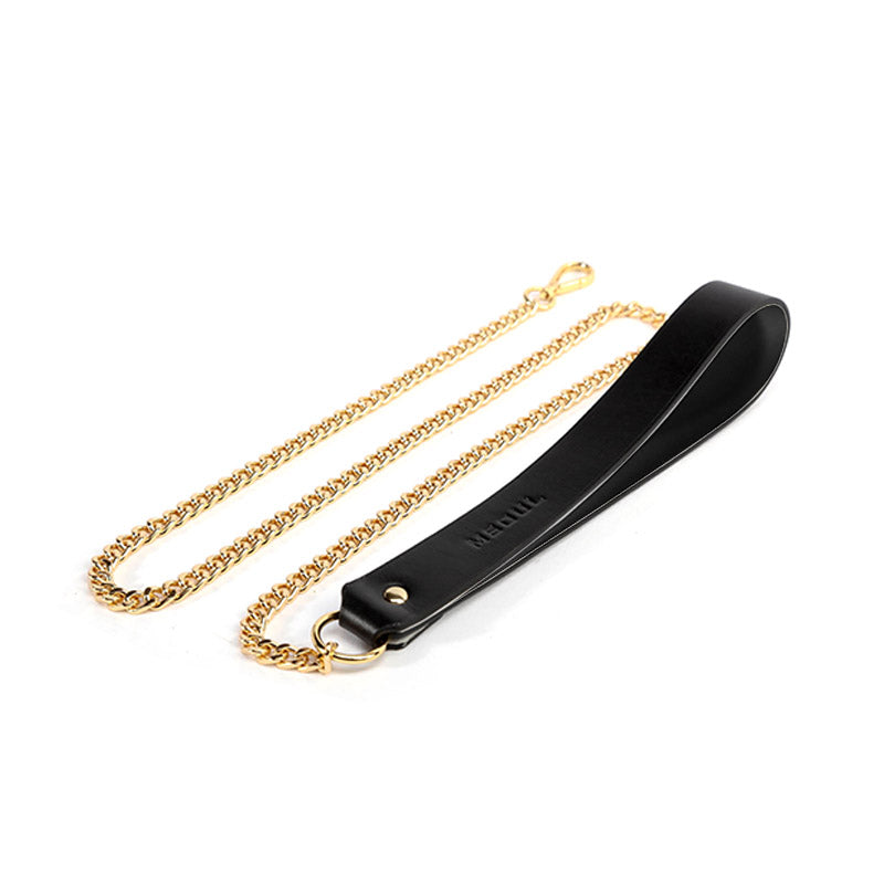 11 pcs Classic O-Ring Choker Handcuffs Leather Set