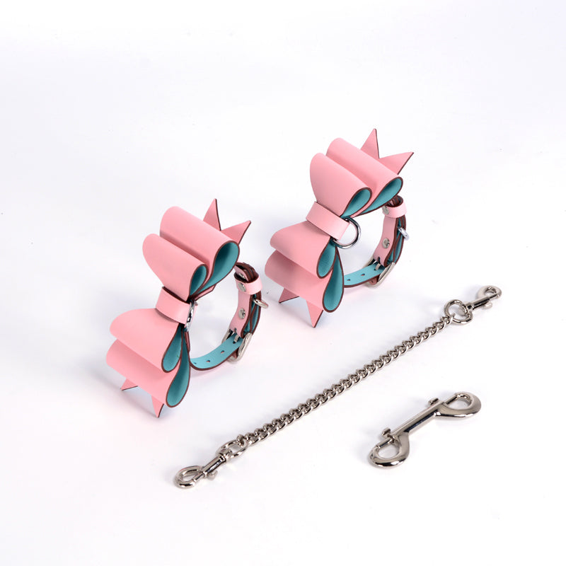 Miss Bowknot Collar Handcuffs Sexy Suit