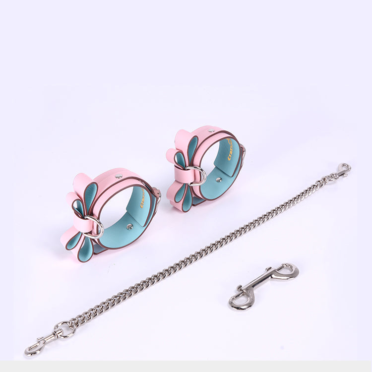 Bowknot Collar Handcuffs Sexy Suit
