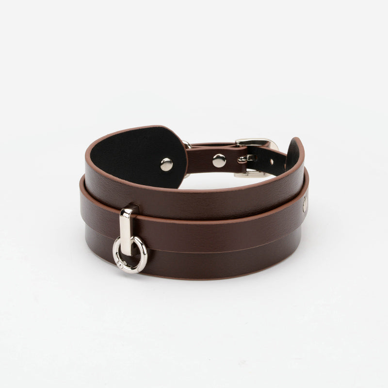 Catwoman Collar Handcuffs Leather Set