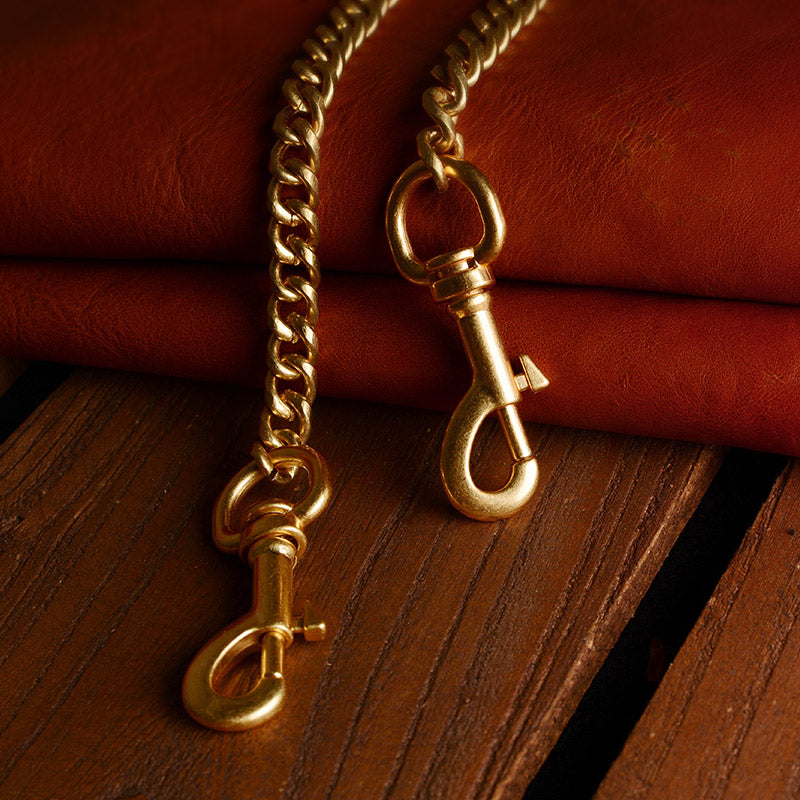Carved Brown Engraved Collar Handcuffs Leather Set