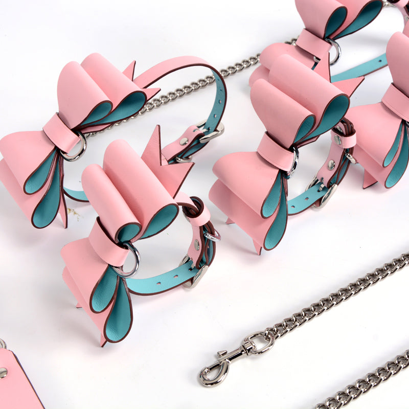 Miss Bowknot Collar Handcuffs Sexy Suit