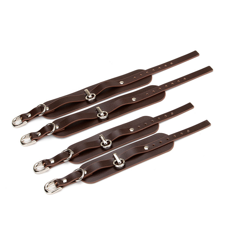Catwoman Collar Handcuffs Leather Set