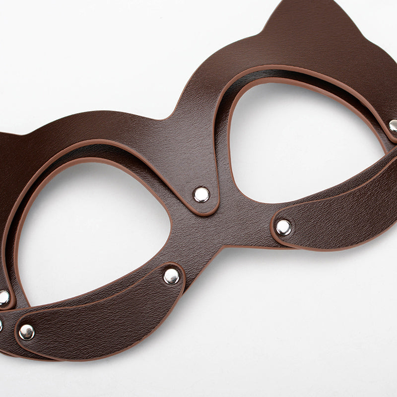 Catwoman Collar Handcuffs Leather Set