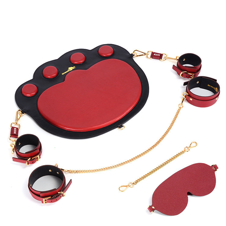 Cat Mat Handcuffs Shackles Suit
