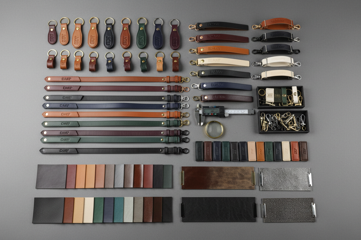 Custom Logo Leather Accessories