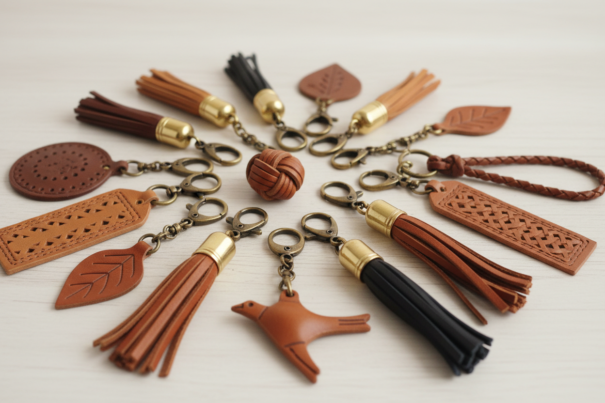 Custom Leather Keychains