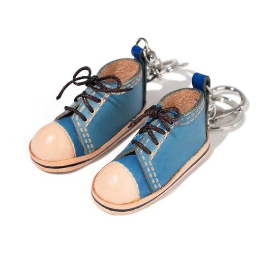 Genuine Leather Cowboy Shoes Keychain/Bag Charm