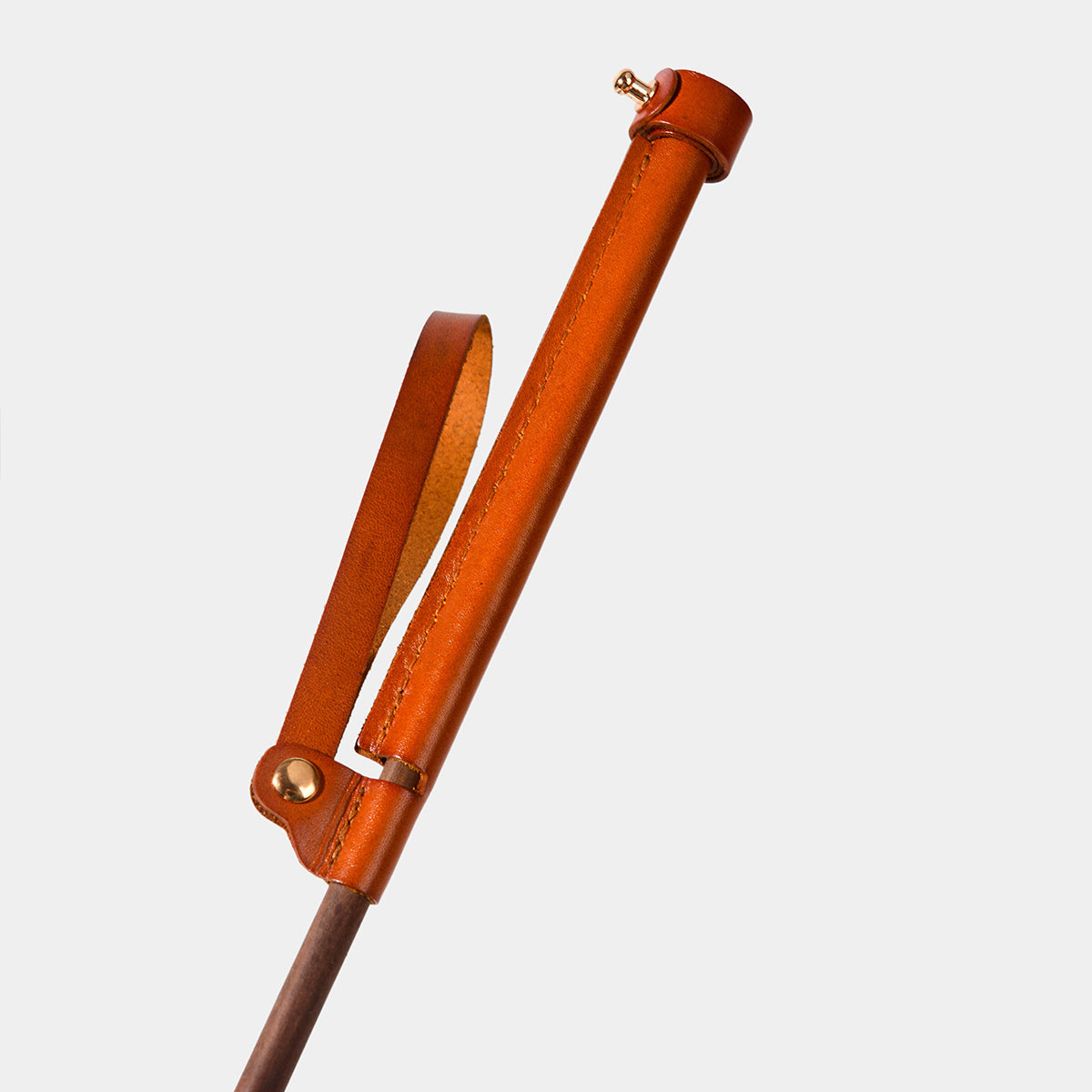 Hermes Orange Riding Crop