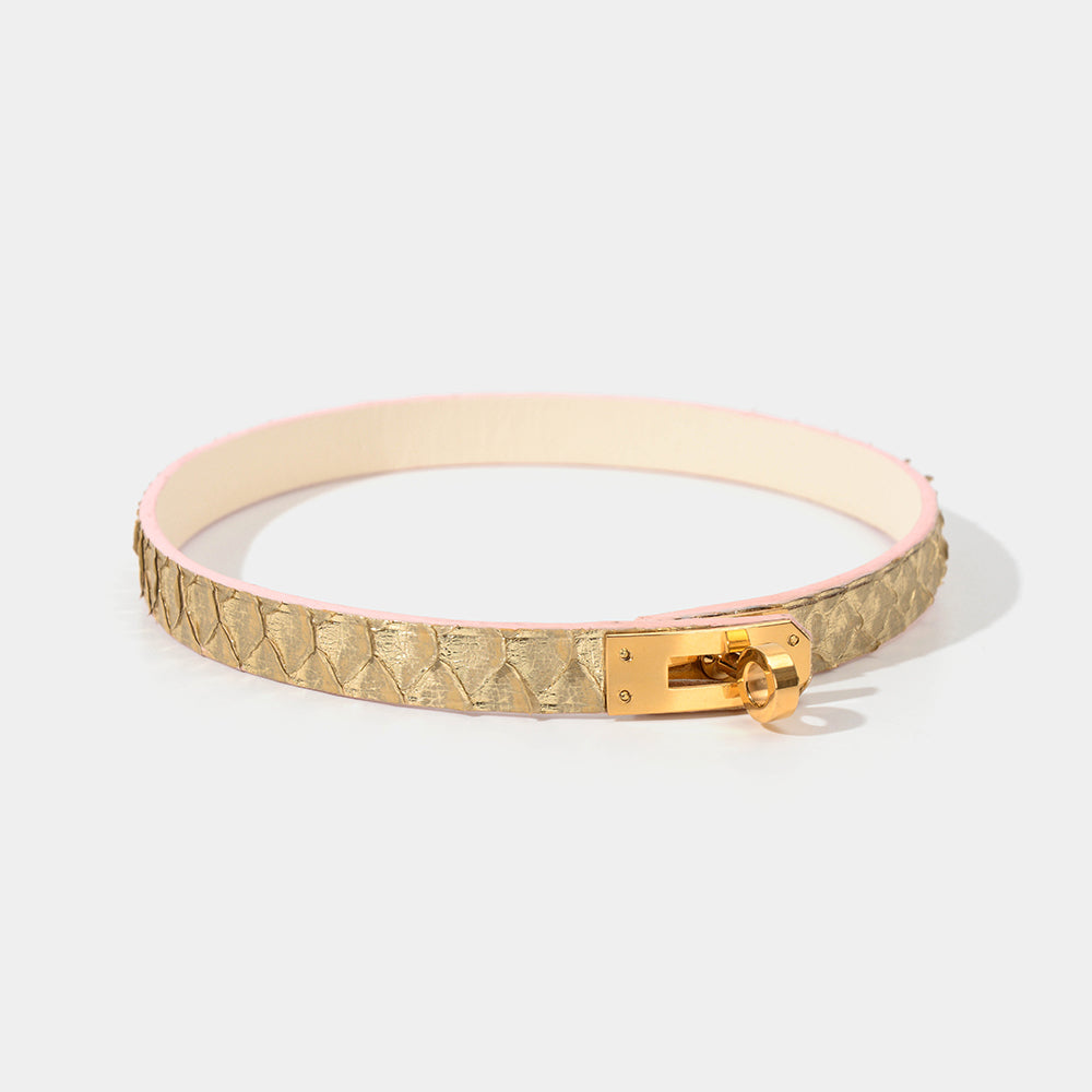 Classic Gold Python Choker