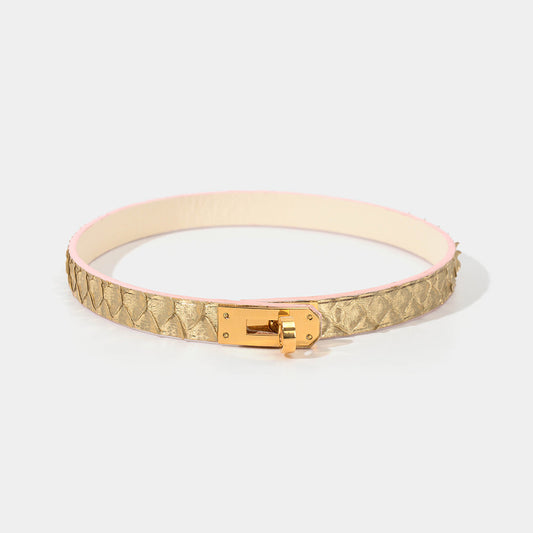 Classic Gold Python Choker